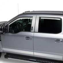 Load image into Gallery viewer, Putco 17-20 Ford SuperDuty - SuperCab (Set of 4) Element Chrome Window Visors - Side View