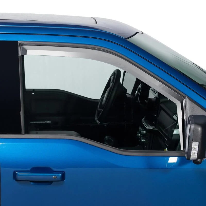 Putco 17-20 Ford SuperDuty - SuperCab (Set of 4) Element Chrome Window Visors - Additional View 8