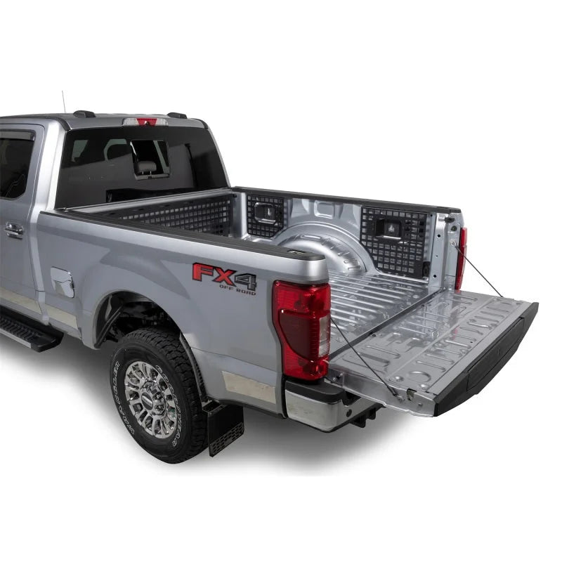 Putco 17-21 Ford Super Duty - 6.75ft (Standard Box) Molle Driver Side Panel - Back View