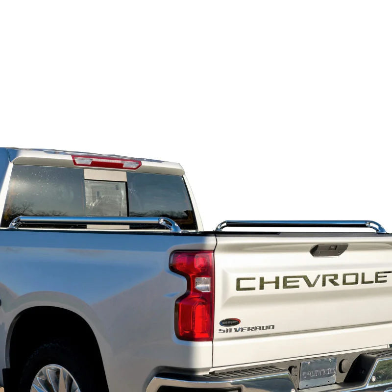 Putco 19-20 Chevy Silverado LD - 6.5ft Bed Locker Side Rails - Main Product View