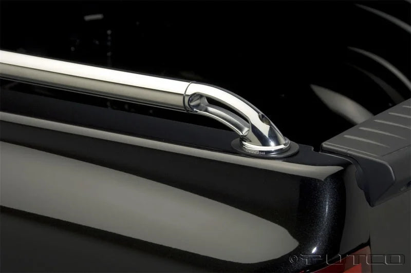Putco 19-20 Chevy Silverado LD - 6.5ft Bed Locker Side Rails - Side View