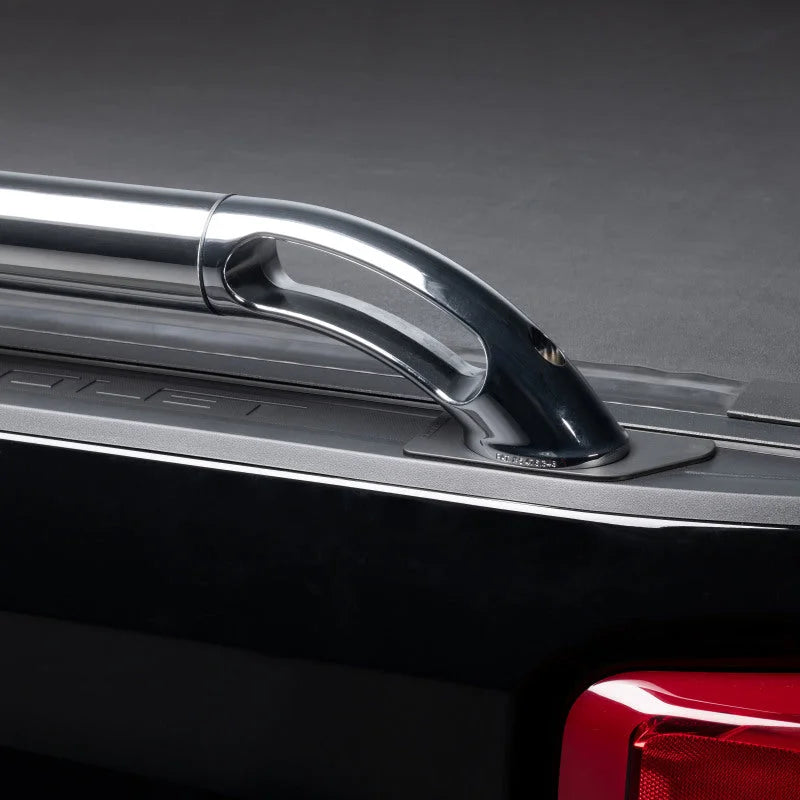Putco 19-20 Chevy Silverado LD / GMC Sierra LD - 1500 5.5ft Bed Boss Locker Side Rails - Side View