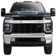Load image into Gallery viewer, Putco 19-20 Chevy Silverado LD - Grille Letters - Stainless Steel Chevrolet Letters - Main Product View