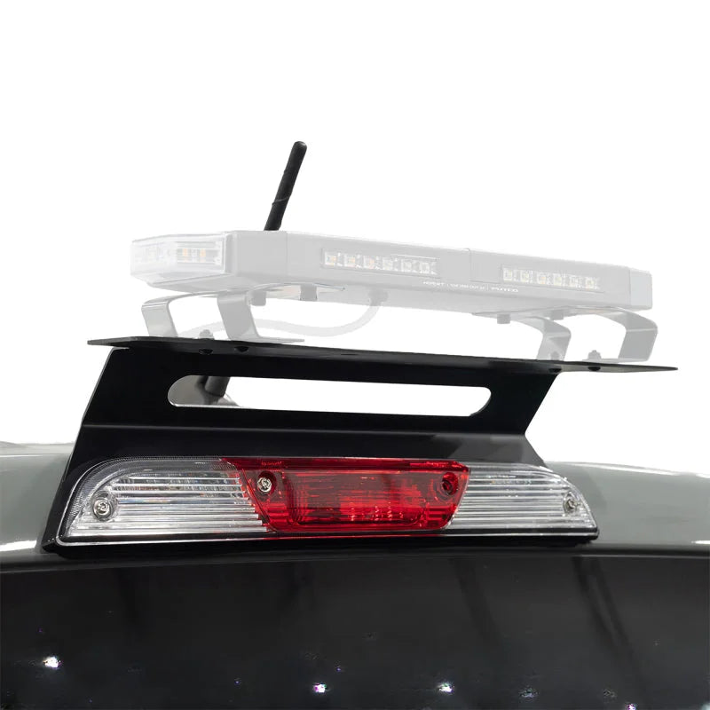 Putco 19-20 Dodge Ram LD - 16in Roof Bracket (New Body Ram) Hornet Brackets - Side View