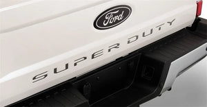 Putco 19-20 Ford Ranger - Black Platinum Tailgate Letters RANGER - Main Product View