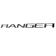 Load image into Gallery viewer, Putco 19-20 Ford Ranger - Black Platinum Tailgate Letters RANGER - Back View