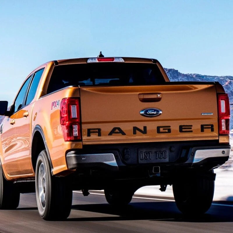 Putco 19-20 Ford Ranger - Black Platinum Tailgate Letters RANGER - Additional View 5