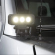 Load image into Gallery viewer, Putco 19-22 GMC Sierra 1500 Luminix Hood Brackets (Works w/ Luminix Block Lamps PN 10004 or 10007) - Main Product View