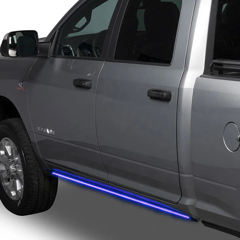 Putco 19-23 Dodge Ram E Blade Sideliner Blade Rocker Kit Red & Blue LEDs - Additional View 5