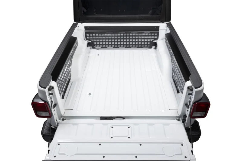 Putco 20-21 Jeep Gladiator - 5ft (Sandard Box) Molle Front Panel - Back View