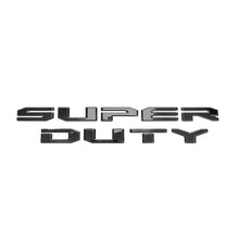 Load image into Gallery viewer, Putco 20-22 Ford Super Duty Letters Tailgate/Rear Ford Lettering Emblems (Stamped/ Black Platinum) - Side View