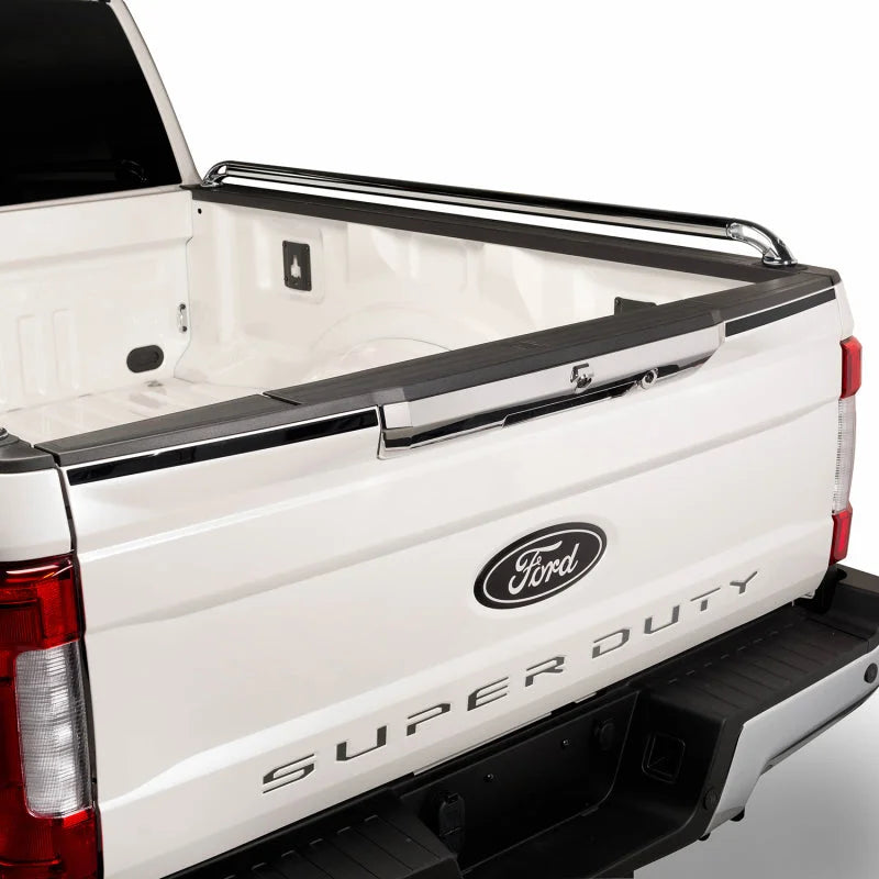 Putco 20-23 Ford SuperDuty Stainless Steel Tailgate Lettering Kit - Main Product View