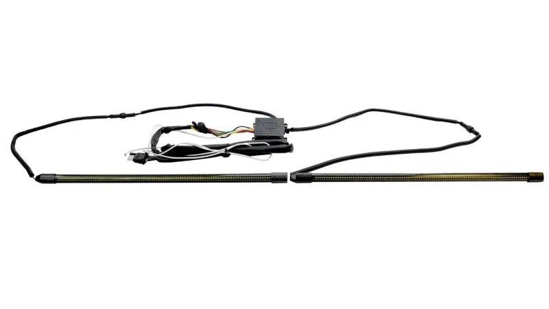 Putco 2019+ Ram 1500/Jeep Wrangler JK/JL 18in Red Split Blade LED Tailgate Light Bar (Pair) - Main Product View