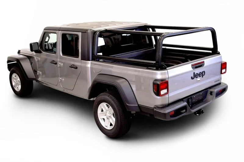 Putco 2020 Jeep Gladiator - 5ft (Standard Box) Venture TEC Rack - Side View