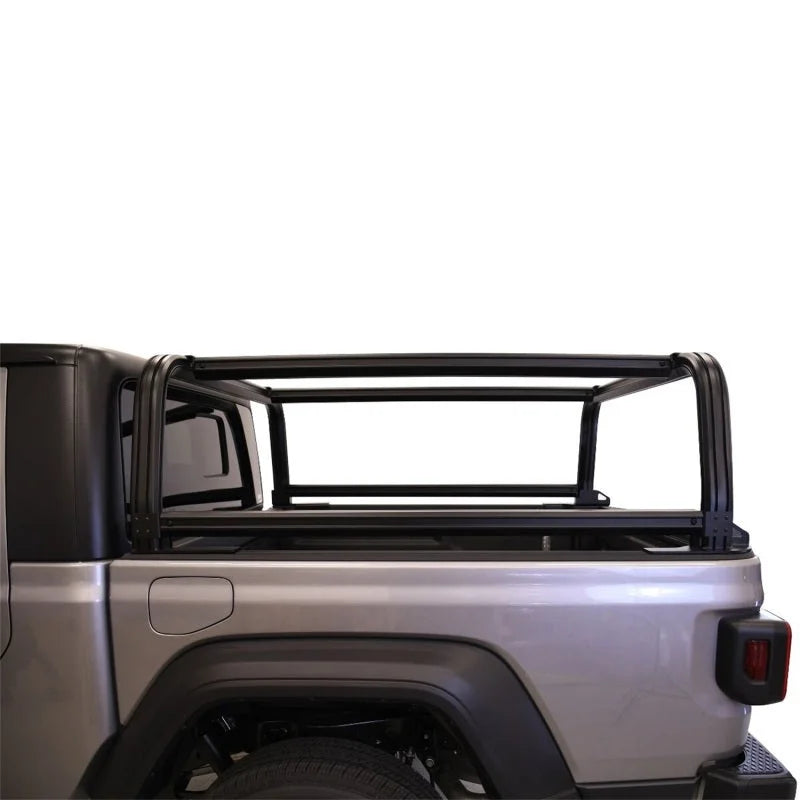 Putco 2020 Jeep Gladiator - 5ft (Standard Box) Venture TEC Rack - Back View