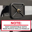 Load image into Gallery viewer, Putco 2022+ Toyota Tundra Molle - Tailgate Panel - Side View