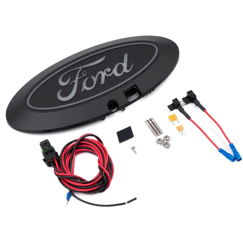 Putco 2023 Ford F-150 Front Luminix Ford LED Emblem - w/Camera CutOut w/o Spray Washer - Additional View 9