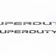 Load image into Gallery viewer, Putco 2023 Ford Super Duty Hood Lettering Ford Lettering Emblems (Black Platinum) - Side View