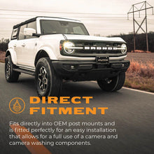 Load image into Gallery viewer, Putco 21-23 Ford Bronco Emblem (Does Not Fit Front Camera Models) - Installation View