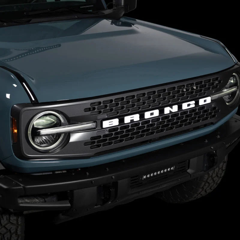 Putco 21-23 Ford Bronco Emblem (Does Not Fit Front Camera Models) - Additional View 6
