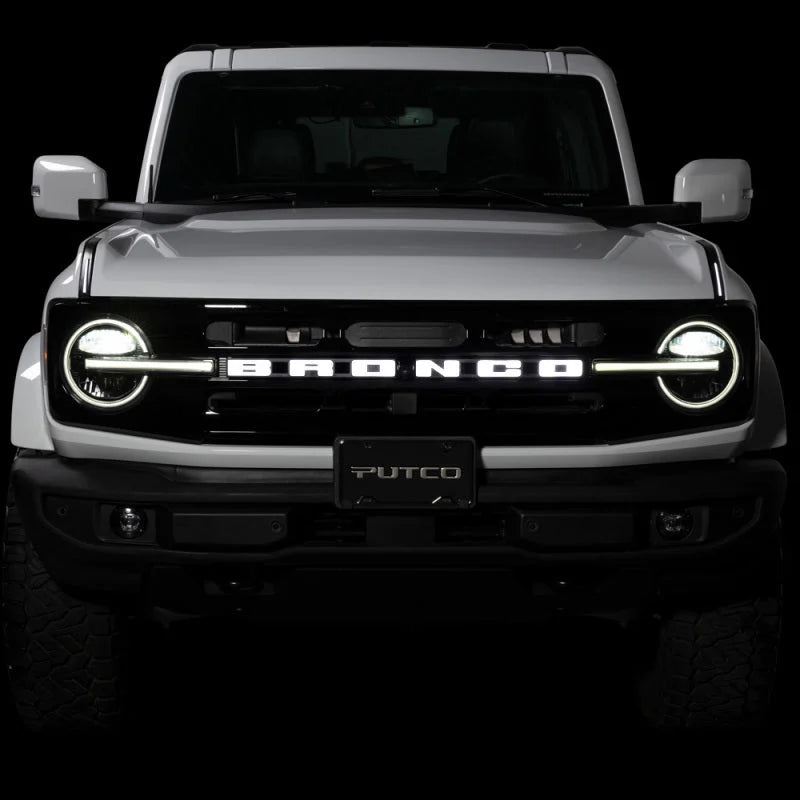 Putco 21-23 Ford Bronco Emblem (Does Not Fit Front Camera Models) - Additional View 8