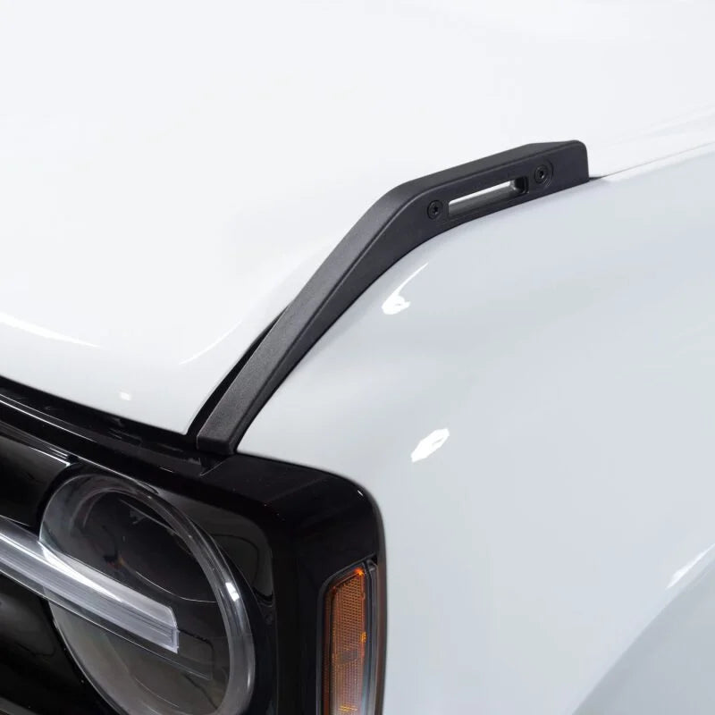 Putco 22-24 Ford Bronco Luminix DRL LED Light Hood Limb Riser (Factory Hood Side Hinge Replacments) - Additional View 6