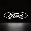 Load image into Gallery viewer, Putco 23-24 Ford Super Duty Front Luminix Ford Led Grille Emblems - Side View