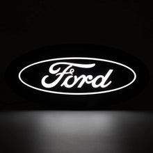 Load image into Gallery viewer, Putco 23-24 Ford Super Duty Front Luminix Ford Led Grille Emblems - Side View