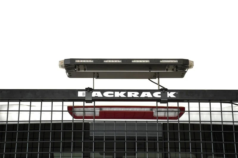 Putco 24in Hornet Light Bar - (Amber) LED Stealth Rooftop Strobe Bar - Back View