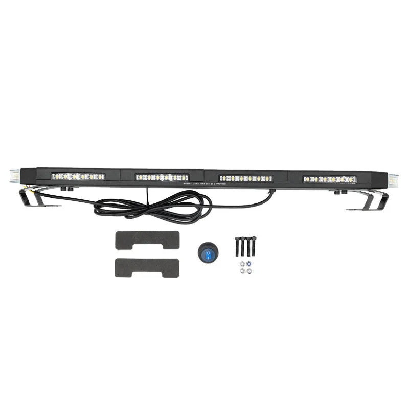 Putco 24in Hornet Light Bar - (Amber) LED Stealth Rooftop Strobe Bar - Additional View 6