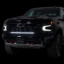 Load image into Gallery viewer, Putco 37In Universal 37In Virtual Blade LED Grille Light Bar Virtual Blade LED Grille Light Bar - Back View