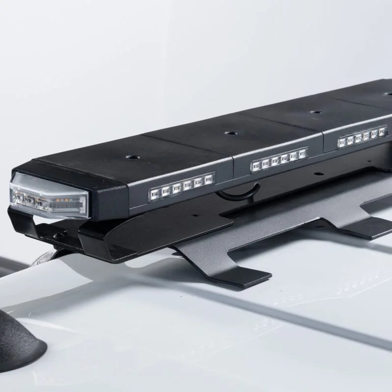Putco 48In Universal 48In Tri Color Hornet Light (Amber/Blue/White) - LED Stealth Rooftop Strobe Bar - Main Product View