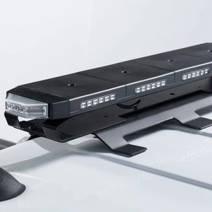 Putco 48In Universal 48In Tri Color Hornet Light (Amber/Blue/White) - LED Stealth Rooftop Strobe Bar - Main Product View