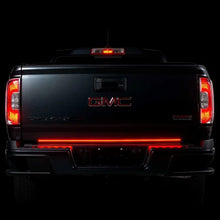 Load image into Gallery viewer, Putco 48in Red Blade LED Tailgate Light Bar for Ford Turcks w/ Blis and Trailer Detection - Main Product View