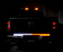 Load image into Gallery viewer, Putco 48in Work Blade LED Light Bar in Amber/White - Back View