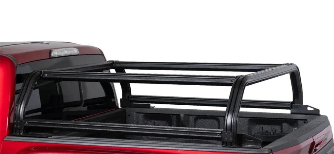 Putco 6-1/2ft (Standard Box) Venture TEC Rack fits 2015-2025 Ford F-150 - Back View