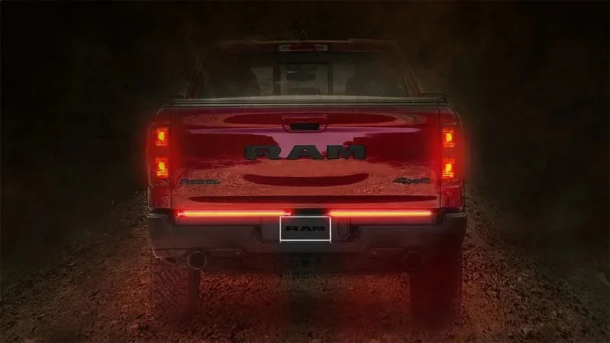 Putco 07-18 Chevy Silv 1500/08-15 Ford SuperDuty 60in Light Blade Direct Fit Kit Red/Amber/White - Additional View 5
