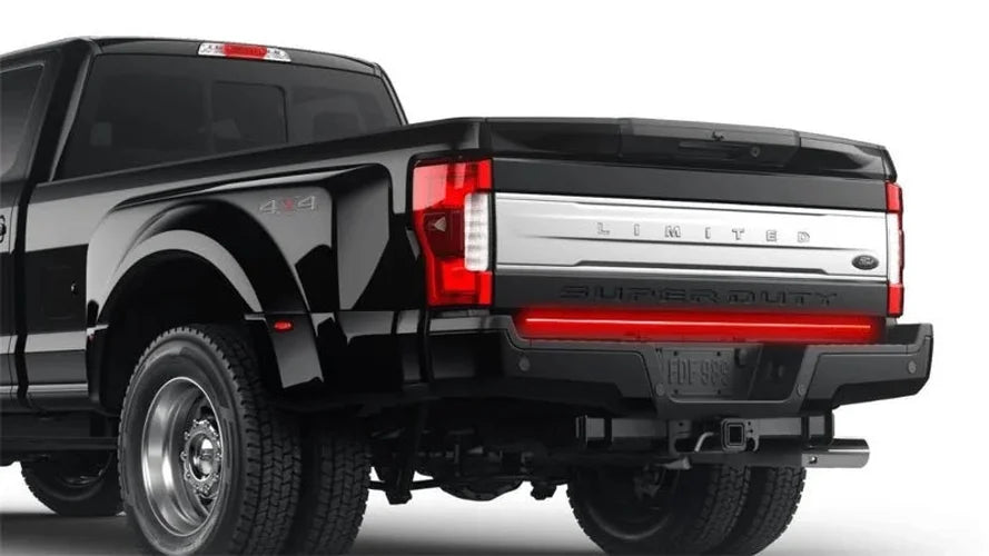 Putco 07-18 Chevy Silv 1500/08-15 Ford SuperDuty 60in Light Blade Direct Fit Kit Red/Amber/White - Additional View 6