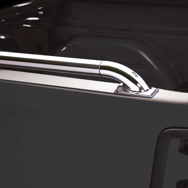 Putco 86-96 Dodge Dakota - 6.5ft Bed SSR Locker Side Rails - Side View