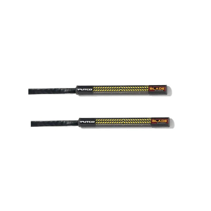Putco Amber / White Work Blade - 6in (PAIR) - Side View
