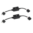 Load image into Gallery viewer, Putco Anti-Flicker Harness - H4 (Pair) - Side View
