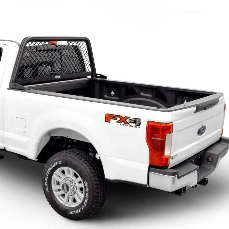 Putco Black Boss Racks fits 2017-2025 Ford F-250 Super Duty / 2017-2025 Ford F-350 Super Duty / Ford SuperDuty - Side View