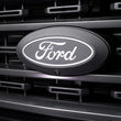 Load image into Gallery viewer, Putco Ford F-150 Front Emblem - With camera cutout (No Spray washer) - Side View
