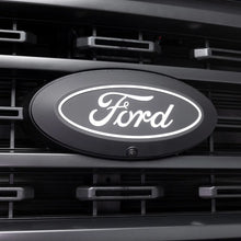Load image into Gallery viewer, Putco Ford F-150 Front Emblem - With camera cutout (No Spray washer) - Detail View