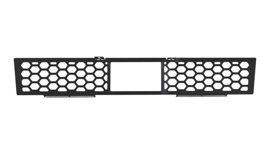 Putco Hex Style Black Bumper Grille Inserts fits 2019-2024 Ford Ranger Lariat / 2024 Ford Ranger RAPTOR - Installation View
