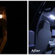 Load image into Gallery viewer, Putco 08-10 Ford SuperDuty Ext Cab or Crew Cab Premium LED Dome Lights (Application Specific) - Back View