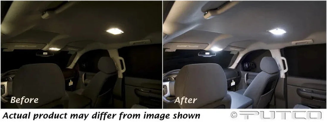 Putco 08-10 Ford SuperDuty Ext Cab or Crew Cab Premium LED Dome Lights (Application Specific) - Installation View