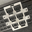 Load image into Gallery viewer, Putco MOLLE Bracket for Milwaukee PACKOUT system - Compact - Back View