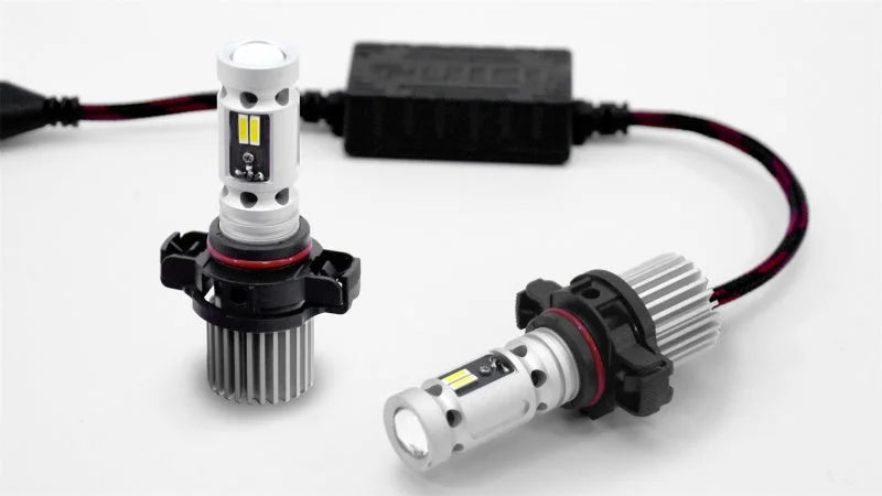Putco Nitro 360 Fog Light Bulbs - White/Yellow - H16 - Side View