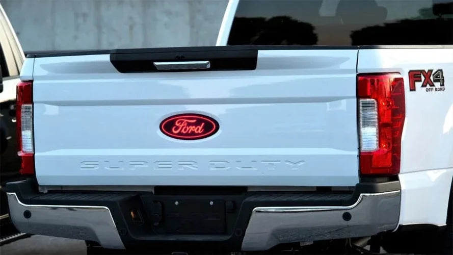 Putco 15-20 Ford F-150 Rear Luminix Ford LED Emblem (Does not Fit Platinum or Limited) - Back View